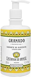 Granado Sabonete Líquido Terrapeutics, Castanha Do Brasil, Amarelo, 300ml