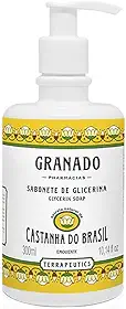 Granado Sabonete Líquido Terrapeutics, Castanha Do Brasil, Amarelo, 300ml