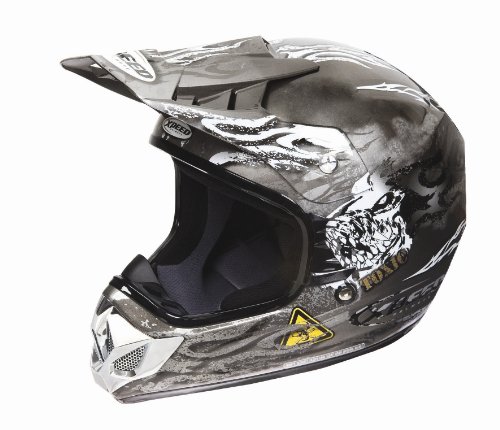 Xpeed XF 904 Toxic MC57 Casco da moto, Grigio, S