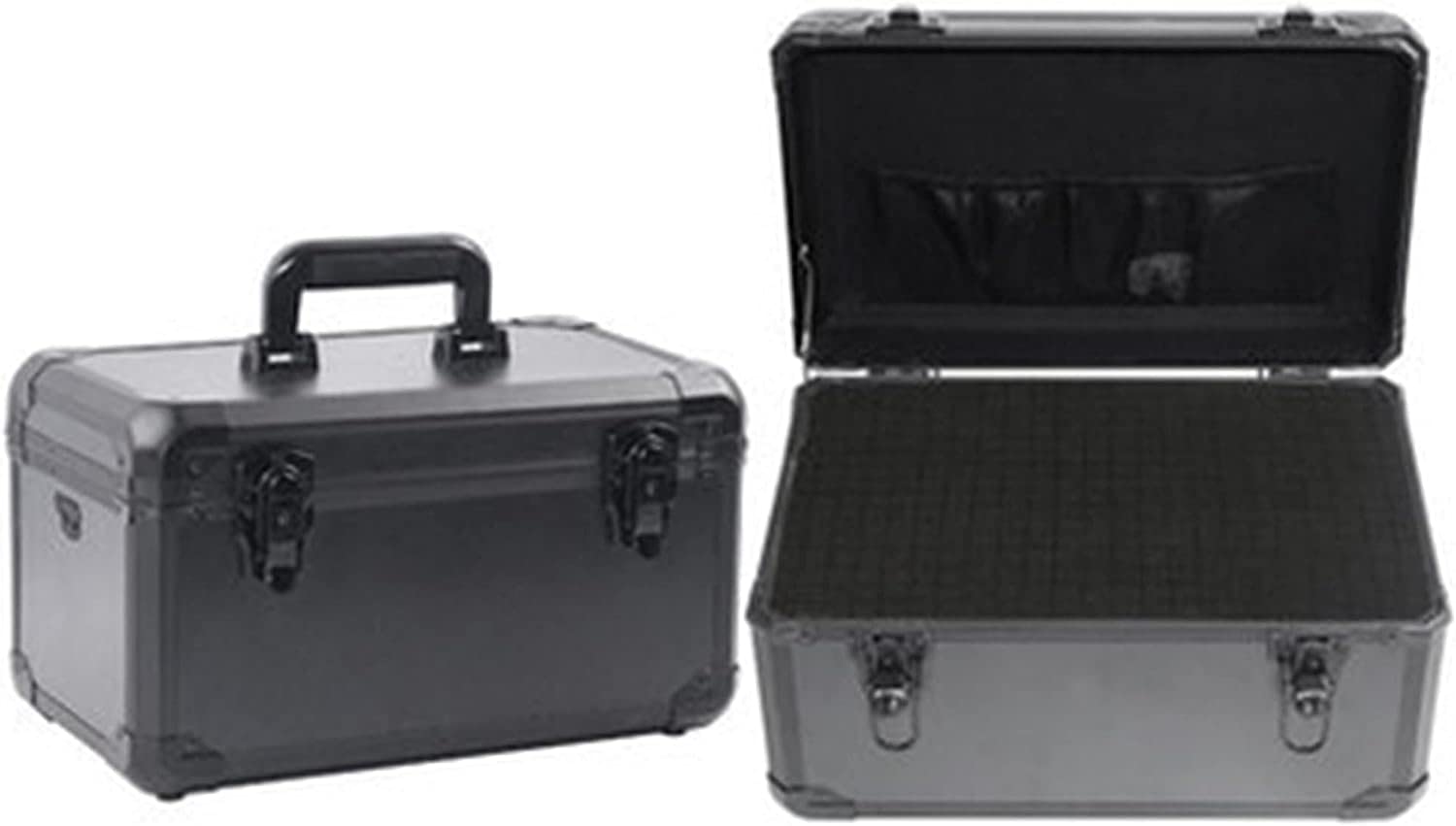 Valise Aluminium Portable Pour Instruments De Précision - Coffre Rangement Éponge Sécurisé