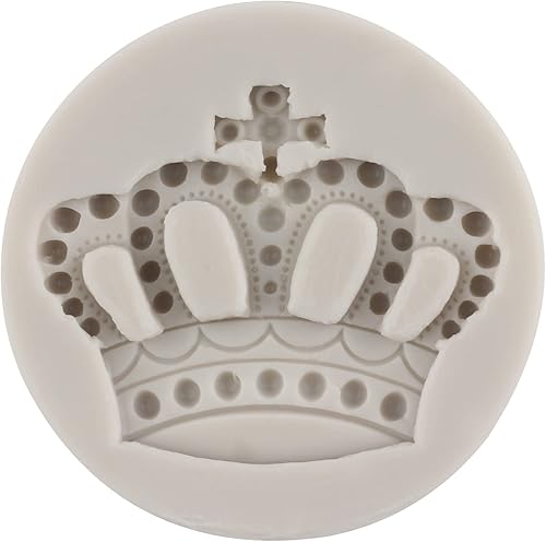 Miniatura 6 de Sijiangmold Molde de corona de fondant, molde de silicona para decoración de pasteles, molde de corazón para decoración de pasteles, decoración de