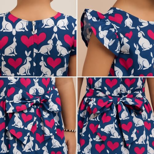 Image of Girls Pure Cotton Soft Frock with Astar, Printed Multicolor for Girl Child