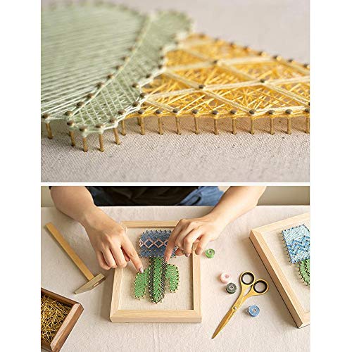 Kit d'Art de Ficelle de Bricolage Peinture à Cordes Ananas REYG - 5