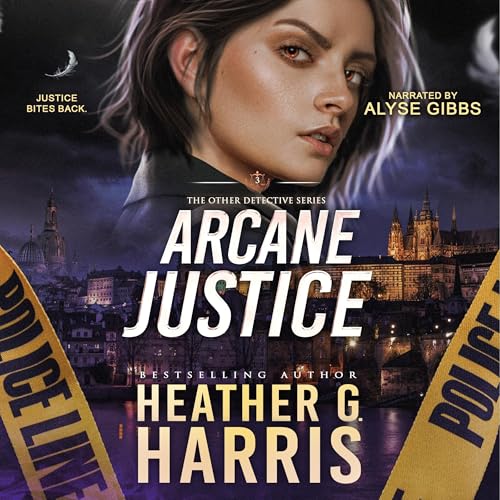 Diseño de la portada del título Arcane Justice