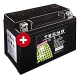 Wartungsfreie 12 Volt (V) GEL Batterie mit 9 Amperestunden (Ah) von TECNO, die Starterbatterie der Extraklasse für den problemlosen und dauerhaft kräftigen Start auch bei niedrigen Temperaturen.