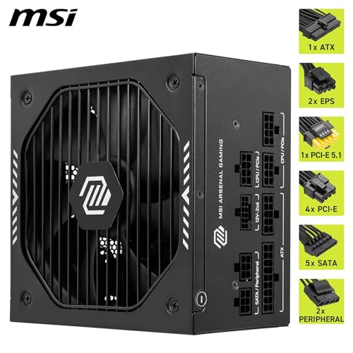 MSI MAG A750GLS PCIE5 - vue 7
