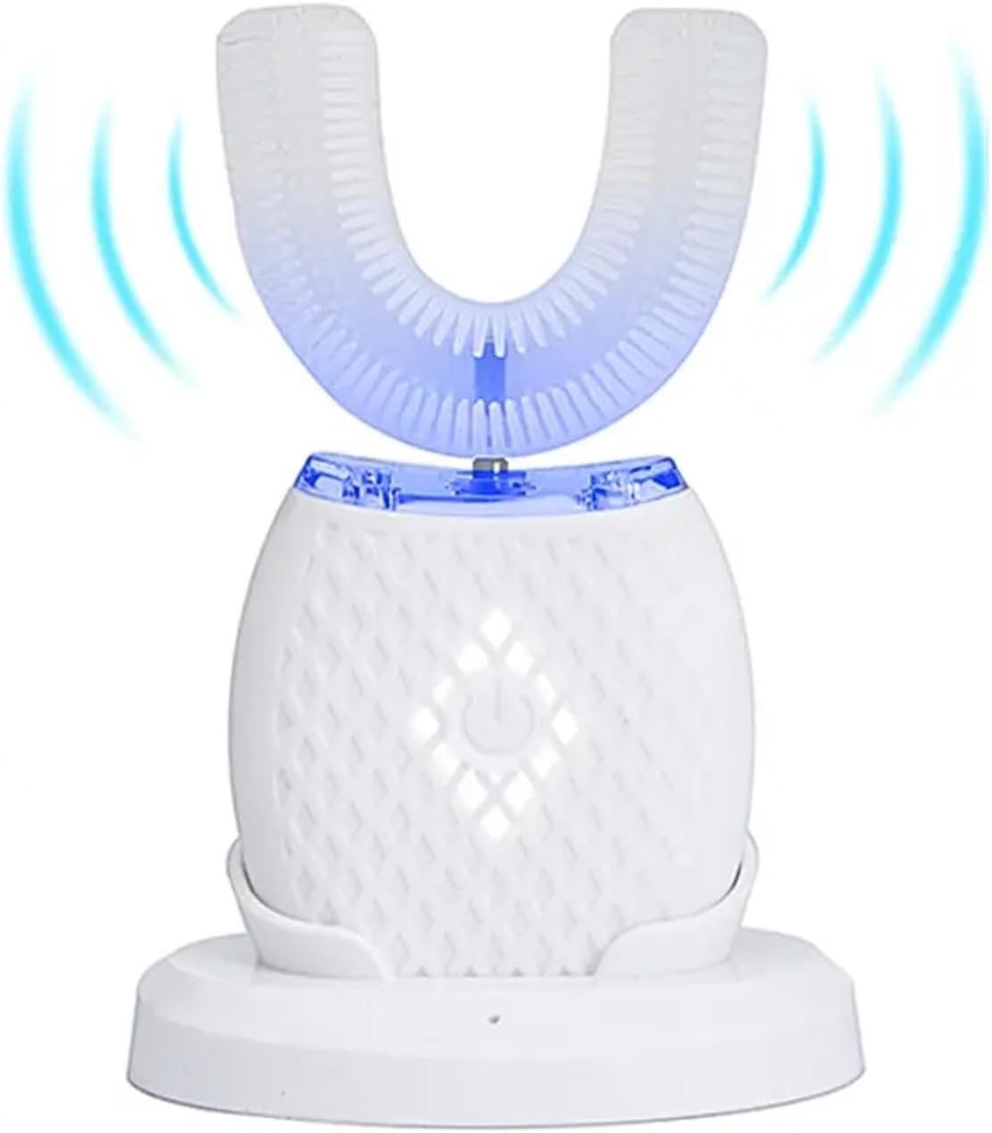 VIDECOR Rechargeable U Shape Automatic Sonic Toothbrush 360 Electric Toothbrush for Adult Accessories Automatic Cleaning Toothbrush Oral Care Tool