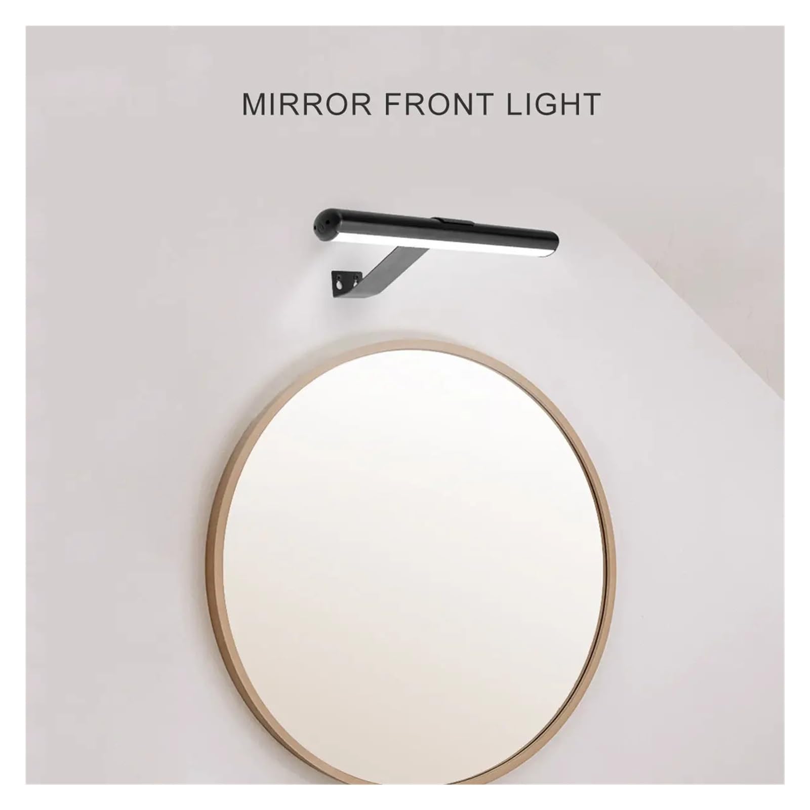 Luce per Quadri, Quadro luminoso, ritratto con telecomando, lampada da parete wireless for soggiorno, display artistico, foto a batteria ricaricabile,per quadri, cornici e specchi(White)