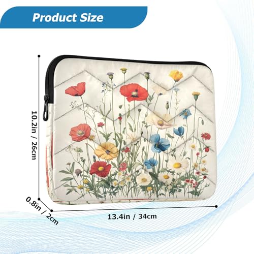 Funda para Laptop de 13-14 pulgadas Herbal Wildflower miniatura 3
