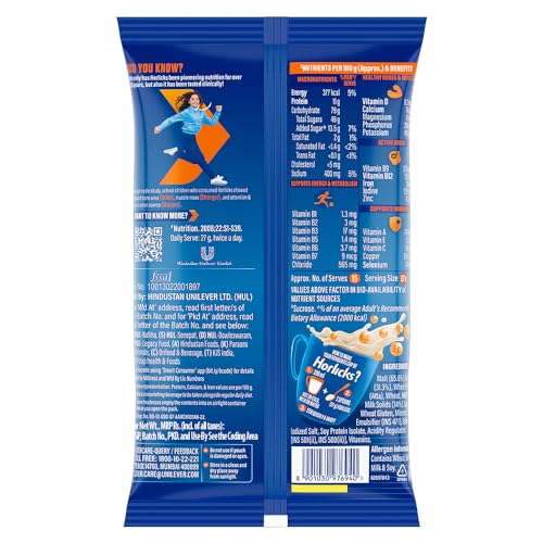 Image of Horlicks Health & Nutrition Drink for Kids, 1kg Jar | Classic Malt Flavor | Supports Immunity & Holistic Growth | Health Mix Powder & Horlicks Classic Malt Standard 400 /450gm Pouch (weight may vary)