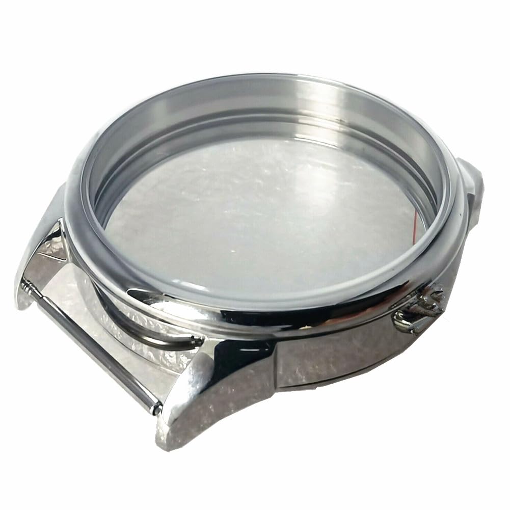 1 Stück Uhrengehäuse Edelstahl 42 mm mit Krone for ETA 6497/6498 ST3600 ST3620 ersetzen