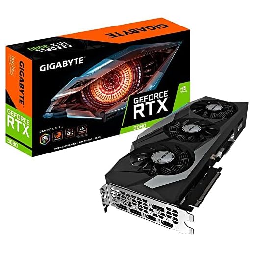 Gigabyte PLACA DE VIDEO GEFORCE RTX 3080 GAMING OC 12GB GDDR6X 384BIT GV-N3080GAMING OC-12GD G10, Preto
