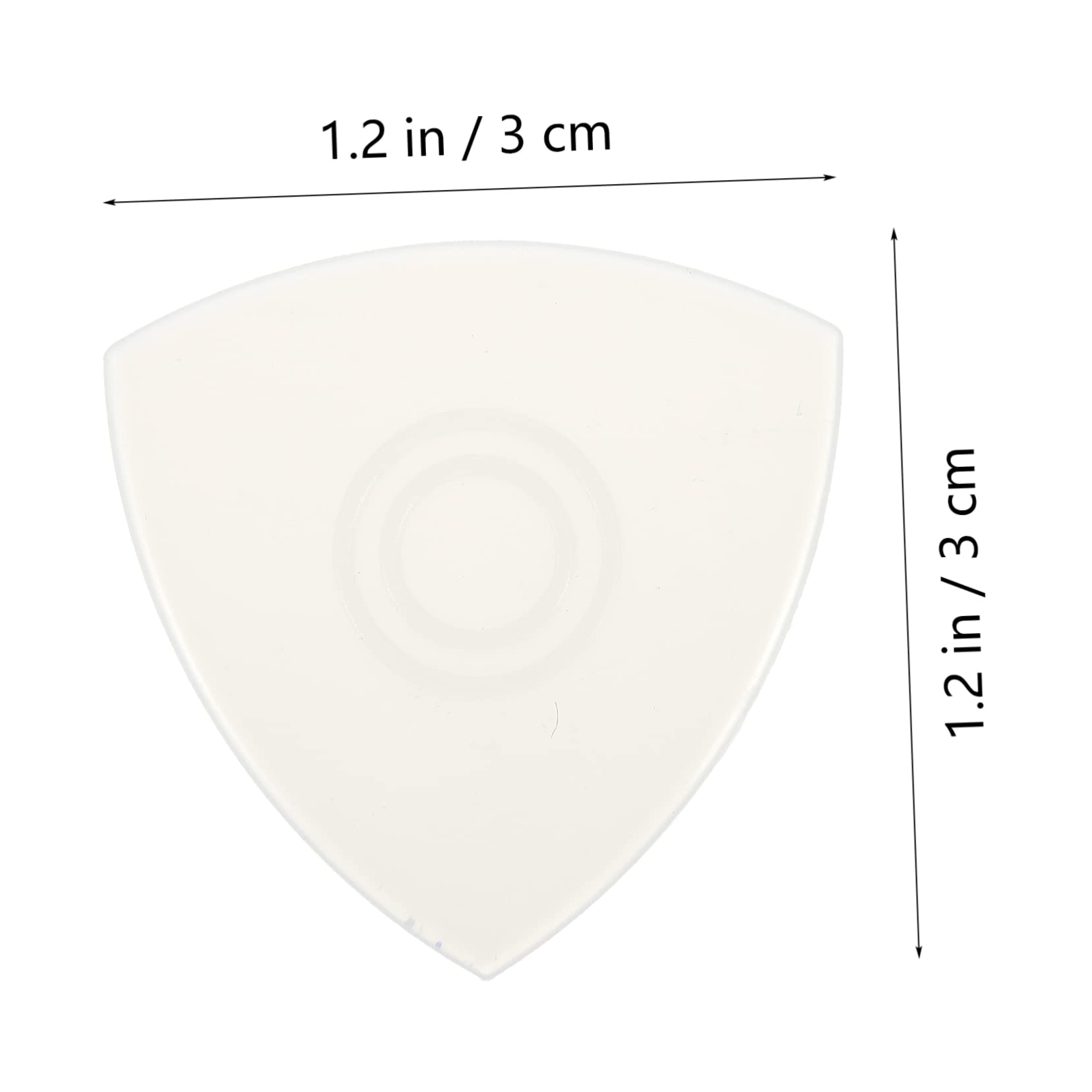 Toyvian 24pezzi Plettri Nylon Antiscivolo Per Liuqin Leggeri Durevoli e Facili Da Usare Accessori Per Chitarra Per Principianti
