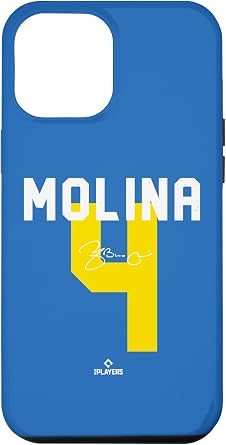 iPhone 14 Pro Max Yadier Molina St Louis MLBPA Baseball Fan MLB Players Case