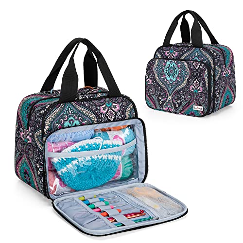 LoDrid Small Portable Yarn Storage Bag for...