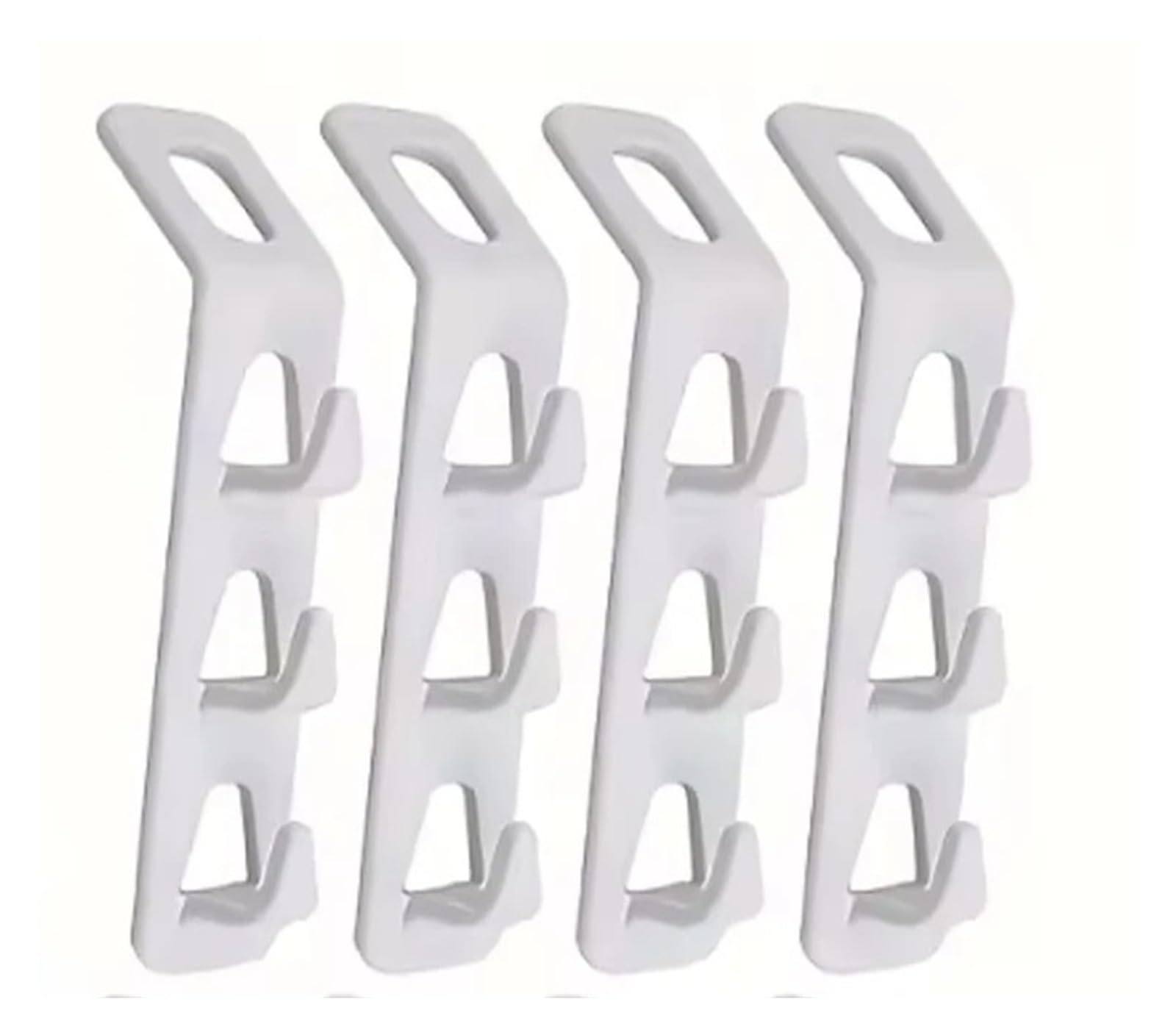 Hangers for Clothes Space Savers 50-Count Multi-Layer Hanger Hooks - Cascading Connectors for Home Closet Storage Rack