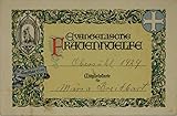 mitgliedskarte englisch  Mitgliedskarte Evanglische Frauenhilfe Obersuhl 1929