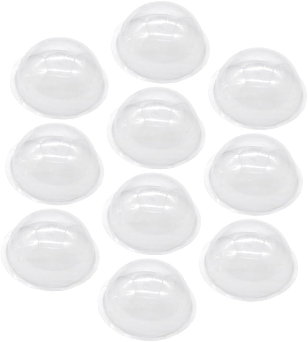 VICASKY 10pcs Micro Landscape Dome Covers Half Round Spheres for Crafts Easy Install Versatile Use
