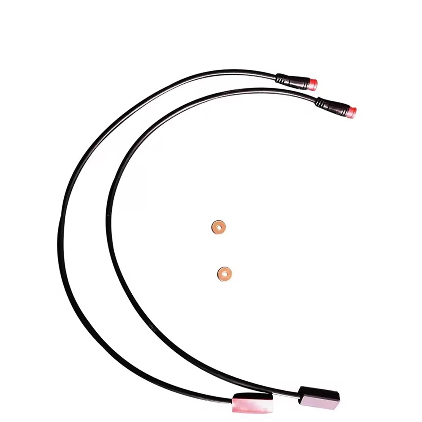 Czujnik zużycia klocków hamulcowych Czujnik hamulc Czujnik hamulca wodoodporny, 2-pinowy kabel magnetyczny, czujnik odcięcia zasilania hydraulicznego do zestawu części rowerowych(A pair)
