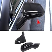 Vista 1 de NINTE Cubierta de espejo para Chevrolet Camaro SS RS LT ZL1 LS 2016-2024, cubiertas de espejo negras brillantes pintadas en ABS (no el reemplazo)