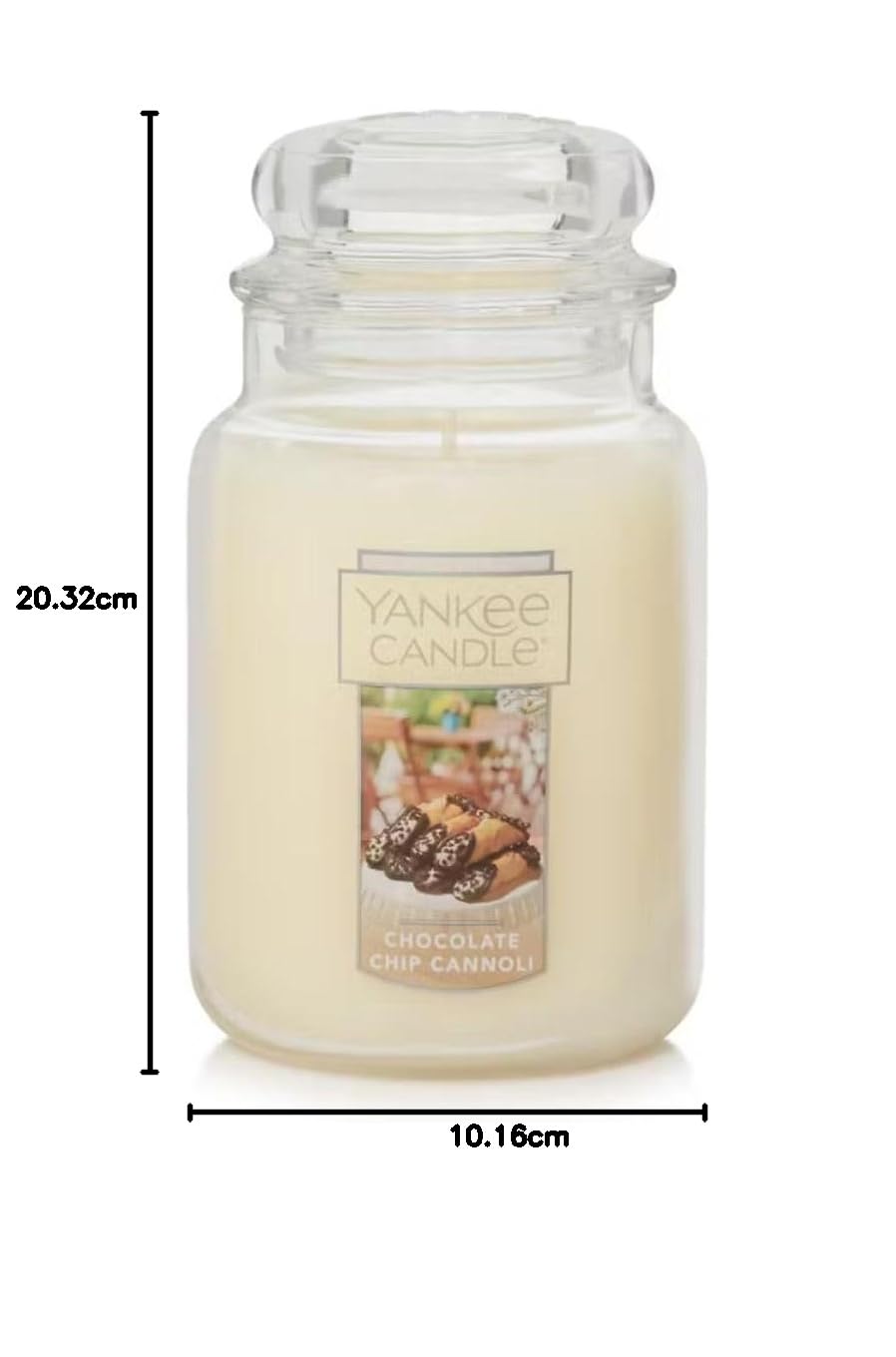 Yankee Candle® Chocolate Chip Cannoli Großes Glas 623g