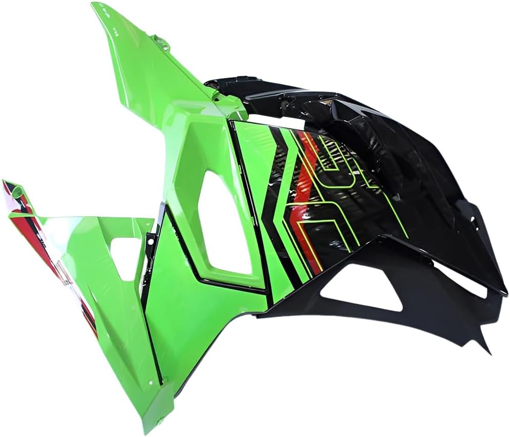 Injection Fairing Kit Fit for Kawasaki Ninja 500 2024 2025 EX500 24 25 Motorcycle ABS Plastic Bodywork Body Frame Body Panel Cowling - Green & Black