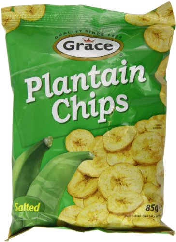 Grace Green Plantain Salted Chips 85g