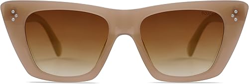 Miniatura 2 de SOJOS Retro Trendy Cat Eye Polarized Sunglasses for Women Cute Stylish UV400 Sunnies SJ2199