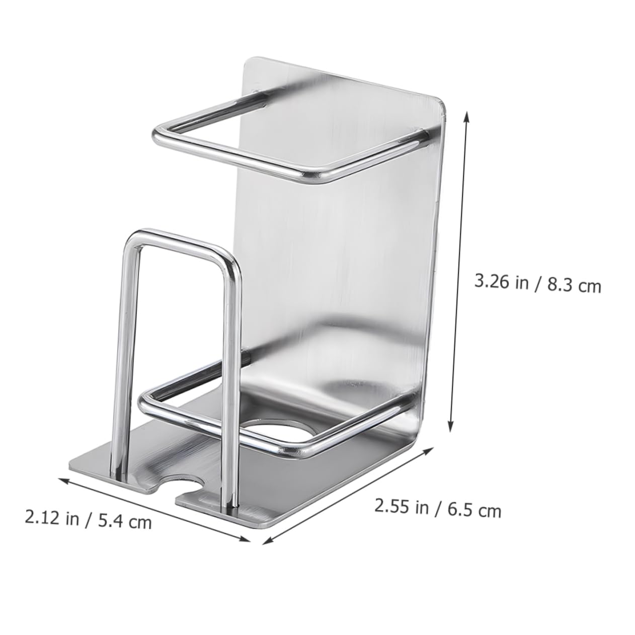 PRETYZOOM 4 Uds Estante para Tazas Organizador De Cepillos De Accesorios De Baño Soporte para Cepillos De Montado En La Pared Soporte para Cepillos De De Metal