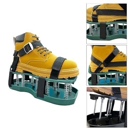 Chaussures à pointes pour sols en époxy évitant les marques de pas