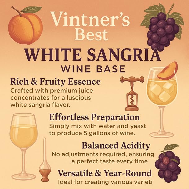 Vintners Best Vintner's Best White Sangria Wine Base