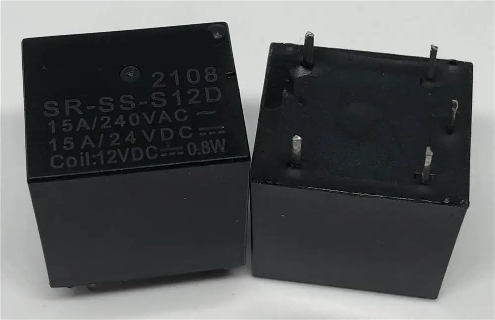 Relé de 5 pines SR-PS-S12D conmutador electromecánico de 12V 22F-1C para PCB 3