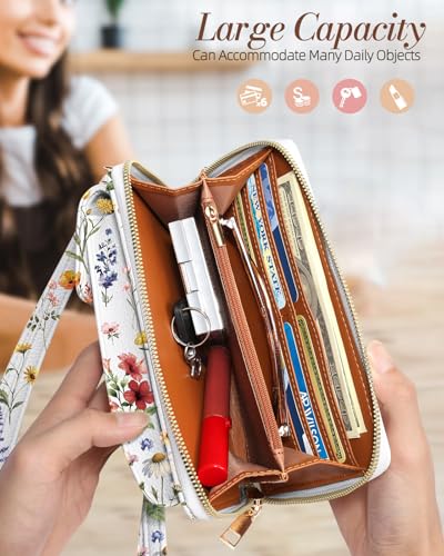 Cell Phone Purse Crossbody Bags for Women - Cute Design Leather Cellphone Bag Small Wallet Purses with Strap4