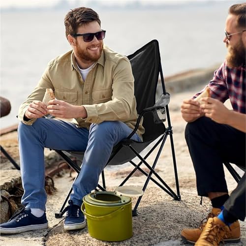 Fauteuil de camping pliable et portable pour voyage et patio