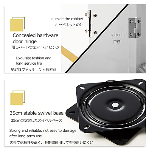 Placard encombré ? Optez pour l'étagère à chaussures rotative 360° fine - 8