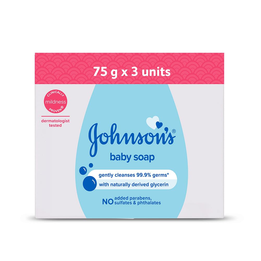 Baby Soap 75g (Pack of 3)