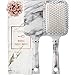 Lily England Paddle Brush Best for Detangling, Straightening Hair and Blowdrying - Marble