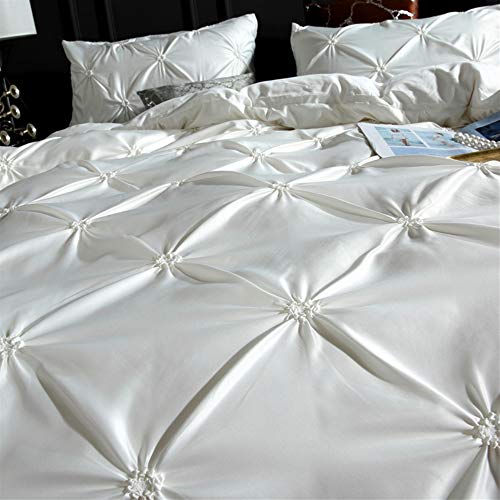 Housse de couette en soie lavée pour des nuits douces et blanches - 4