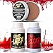 Produktbild Spooktacular Creations 8,45 Unzen Flüssiglatex, 8,45 Unzen gefälschtes Halloween-Vampirblut und 1,76 Unzen Wachs für Halloween-Kostüme, Zombie-, Vampir- und Monster-Make-up und Verkleidung