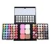 Produktbild BrilliantDay 78 Farben Lidschatten Palette Contouring Kit Kombination mit Lip Gloss, Blusher und Press Powder, Kosmetik Make Up Kit Set Box