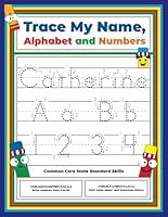 Trace My Name, Alphabet, and Numbers Workbook for Catherine: Letter and Number Tracing with Arrow Guides and Start Dots B0F678HGW3 Book Cover