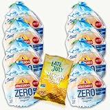 ZERO Net Carbs Tortillas - Original (8, 14ct - 112 tortillas) - Mexican Street Corn Tortilla Chips (7.8oz) - 9 Items