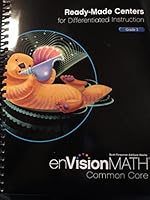 EnVision Math Ready-Made Centers For Differentiated Instruction Grade 3 0328711667 Book Cover