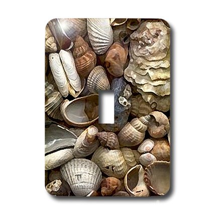 Interrupteur à bascule simple Sea Shells commande éclairage mural lsp_4381_1
