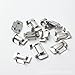Y H M 100 PCS Stainless Steel Banding Buckle 5/8 In(16mm) Width For Steel Banding Strapping Packaging Heavy Duty