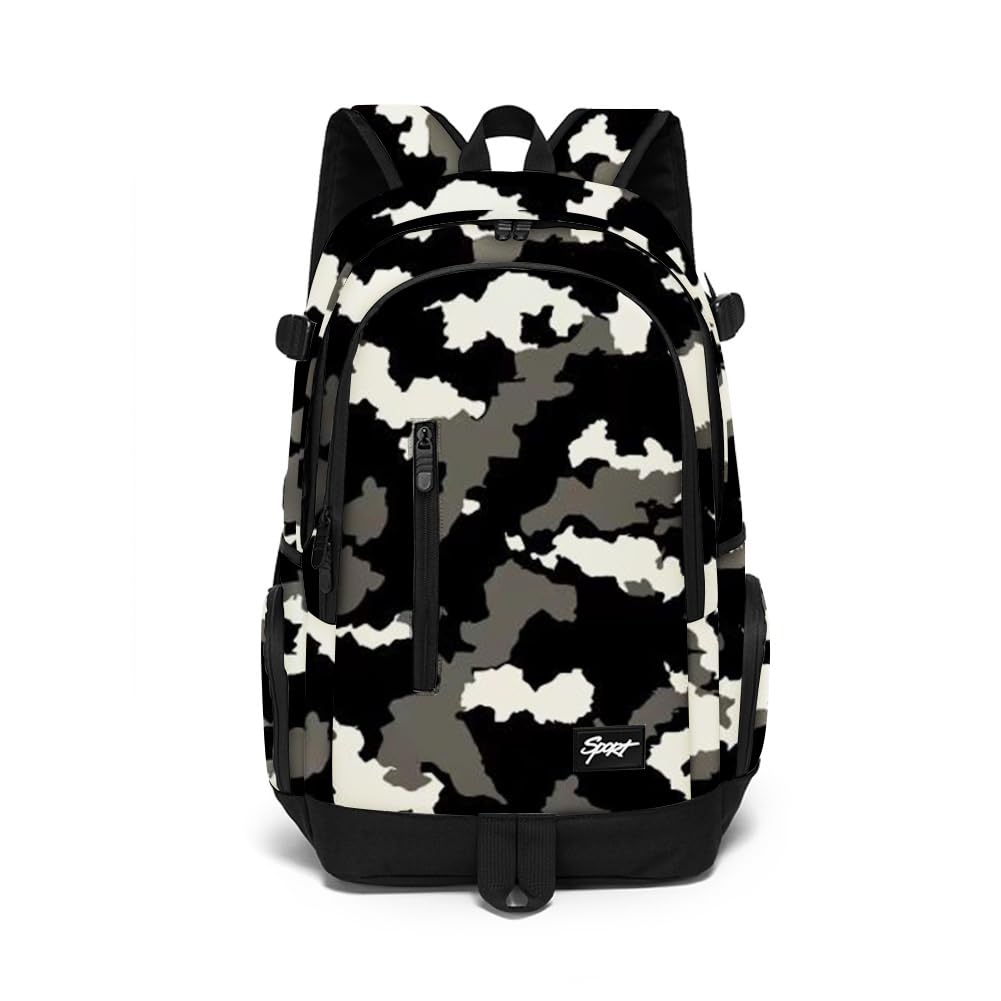 rickyh style School Backpack Travel Bag for Men & Women Lightweight College Back Pack with Laptop Compartmen