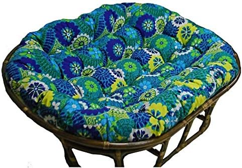 Blazing Needles 48x65-inch Indoor/ Outdoor Double Papasan Cushion