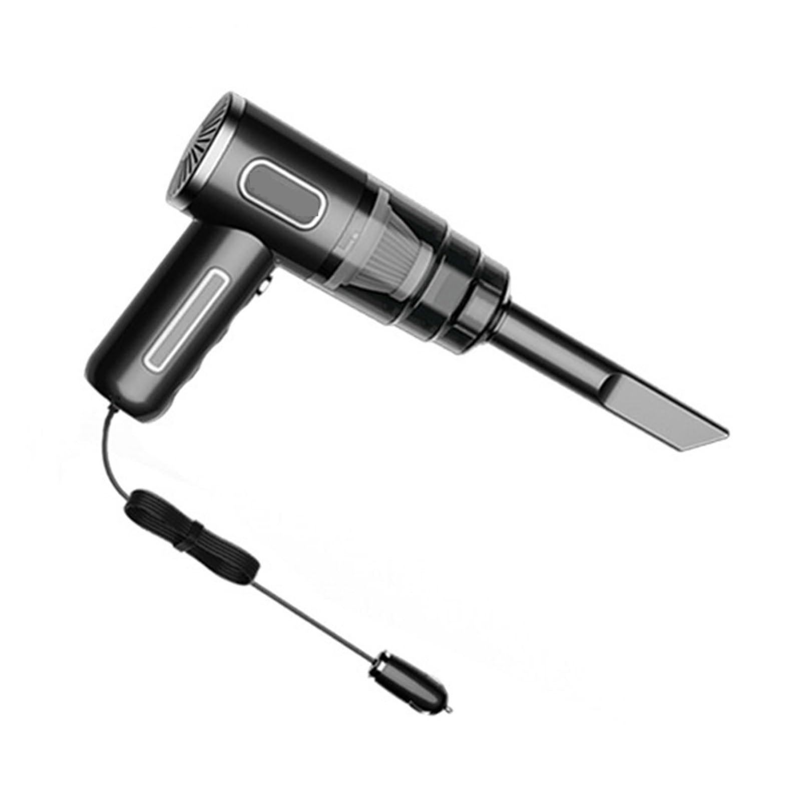 Aspirapolvere Senza Fili For Auto Mini Portatile A Umido E Asciutto, Manuale, For Spolverare L'aria For La Casa Automobile Pulizia Facile Veloce Vari Scenari(Black USB)