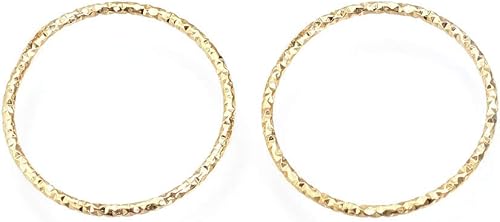 Vista 132 de FASHEWELRY Anillos de acero inoxidable 70cs con eslabones de corazón, 4 tamaños, de metal con forma de corazón, bisel abierto, conectores