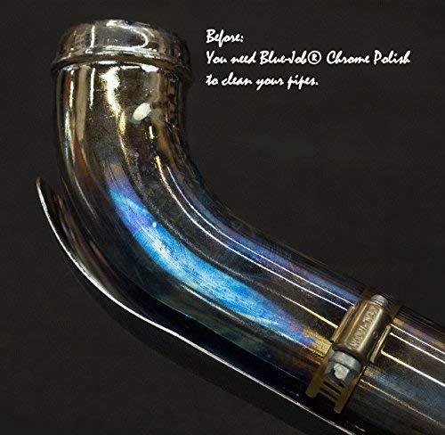 image for Blue-Job® Chrome Polish - Perfect for Your Motorcycle! One Polish for